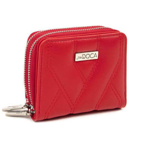 Wallet for women Doca 66360 red